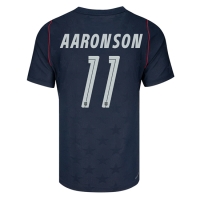 Camiseta Estados Unidos Brenden Aaronson #11 Segunda Equipación Replica Mundial 2026 mangas cortas